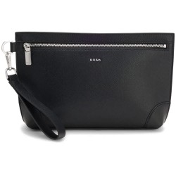 HUGO 50573507 Pouch crossbody - Black (Black) всички,чанти,hugo,50573507,pouch,crossbody,black,(black)