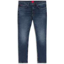 Дънки HUGO 734 10282361 RED jeans - Blue (Medium Blue) дънки,мъжки,панталони,дамски,панталони,hugo,734,10282361,red,jeans,blue,(medium,blue)
