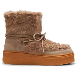 HUGO Lyzz 10283699 RED booties - Brown (Brown Overflow) дамски,боти,мъжки,боти,hugo,lyzz,10283699,red,booties,brown,(brown,overflow)