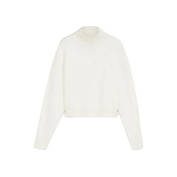Блуза HUGO Sestya 10283165 BLUE sweater - White (Open White) блуза,мъжки,пуловери,дамски,пуловери,hugo,sestya,10283165,blue,sweater,white,(open,white)