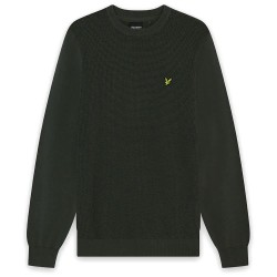 Блуза Lyle & scott KN2569V sweater - Green (Shadow Slate) блуза,мъжки,пуловери,дамски,пуловери,lyle,&,scott,kn2569v,sweater,green,(shadow,slate)
