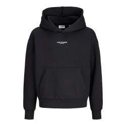 Суичър Jack & jones Studio Vesterbro JJXX hoodie - Black (Black / Bright White) суичър,детски,блузи,jack,&,jones,studio,vesterbro,jjxx,hoodie,black,(black,bright,white)