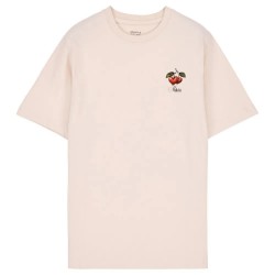 Тениска Makia Cherryheart short sleeve T-shirt - White (Natural White) тениска,мъжки,тениски,дамски,тениски,makia,cherryheart,short,sleeve,t,shirt,white,(natural,white)