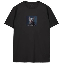 Тениска Makia Frenchy short sleeve T-shirt - Black (Black) тениска,мъжки,тениски,дамски,тениски,makia,frenchy,short,sleeve,t,shirt,black,(black)