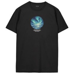 Тениска Makia Halo short sleeve T-shirt - Black (Black) тениска,мъжки,тениски,дамски,тениски,makia,halo,short,sleeve,t,shirt,black,(black)