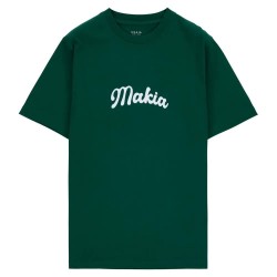 Тениска Makia Label short sleeve T-shirt - Green (Green) тениска,мъжки,тениски,дамски,тениски,makia,label,short,sleeve,t,shirt,green,(green)