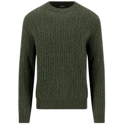 Блуза Fynch hatton 1609613 sweater - Green (Cypress) блуза,мъжки,пуловери,дамски,пуловери,fynch,hatton,1609613,sweater,green,(cypress)
