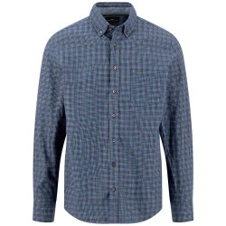 Риза с дълъг ръкав Fynch hatton 16096260 long sleeve shirt - Blue (Curry) риза,с,дълъг,ръкав,дамски,ризи,мъжки,ризи,fynch,hatton,16096260,long,sleeve,shirt,blue,(curry)