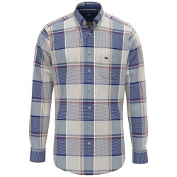 Риза с дълъг ръкав Fynch hatton 16098680 long sleeve shirt - Blue (Ink Blue) риза,с,дълъг,ръкав,дамски,ризи,мъжки,ризи,fynch,hatton,16098680,long,sleeve,shirt,blue,(ink,blue)
