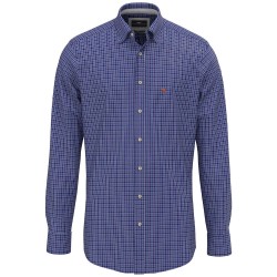 Риза с дълъг ръкав Fynch hatton 16098733 long sleeve shirt - Blue (Ink Blue) риза,с,дълъг,ръкав,дамски,ризи,мъжки,ризи,fynch,hatton,16098733,long,sleeve,shirt,blue,(ink,blue)