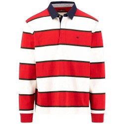 Блуза Fynch hatton 16141363 sweatshirt - Red (Brick) блуза,мъжки,пуловери,fynch,hatton,16141363,sweatshirt,red,(brick)