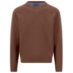 Блуза Fynch hatton 1614210 sweater - Brown (Dark Chocolate) блуза,мъжки,пуловери,дамски,пуловери,fynch,hatton,1614210,sweater,brown,(dark,chocolate)