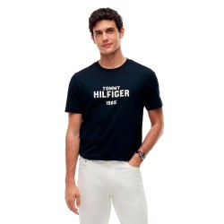 тениска,мъжки,тениски,дамски,тениски,tommy,hilfiger,brand,love,stack,short,sleeve,t,shirt,blue,(navy,blue)