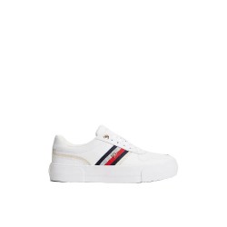 Маратонки Tommy hilfiger FW0FW09603 trainers - White (White) маратонки,мъжки,маратонки,дамски,маратонки,tommy,hilfiger,fw0fw09603,trainers,white,(white)