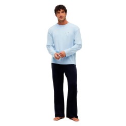 пижама,мъжки,пижами,tommy,hilfiger,um0um03602,long,sleeve,pyjama,blue,(sky,blue,navy,blue)