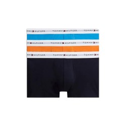 Боксерки Tommy hilfiger UM0UM03889 Trunk boxers 3 units - Multicolor (Autumn Orange / Navy Blue / Blue Spell) боксерки,мъжко,бельо,tommy,hilfiger,um0um03889,trunk,boxers,3,units,multicolor,(autumn,orange,navy,blue,blue,spell)