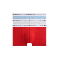 боксерки,мъжко,бельо,tommy,hilfiger,um0um03889,trunk,boxers,3,units,multicolor,(ice,grey,heather,med,red,cham,blue)