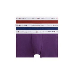 Боксерки Tommy hilfiger UM0UM03889 Trunk boxers 3 units - Multicolor (Noctur Purple / Antique Blue / Burgundy) боксерки,мъжко,бельо,tommy,hilfiger,um0um03889,trunk,boxers,3,units,multicolor,(noctur,purple,antique,blue,burgundy)