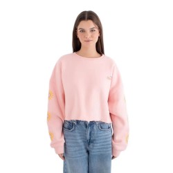Блуза Hurley Island sweatshirt - Pink (Phantom Rose) блуза,дамски,блузи,hurley,island,sweatshirt,pink,(phantom,rose)