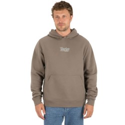 суичър,мъжки,пуловери,hurley,outlaw,snap,hoodie,brown,(olive,grey)