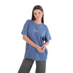 Тениска Hurley Script Regular Fit short sleeve T-shirt - Blue (Grey Teal) тениска,мъжки,тениски,дамски,тениски,hurley,script,regular,fit,short,sleeve,t,shirt,blue,(grey,teal)