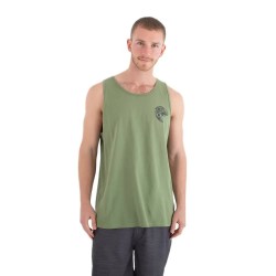 Тениска Hurley Serrot sleeveless T-shirt - Green (Malverde) тениска,мъжки,тениски,дамски,тениски,hurley,serrot,sleeveless,t,shirt,green,(malverde)