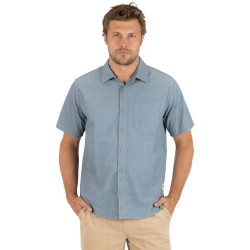 риза,с,къс,ръкав,дамски,ризи,мъжки,ризи,hurley,ward,cord,short,sleeve,shirt,blue,(worker,blue)