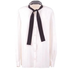 Тениска Dolce & gabbana 747304 long sleeve T-shirt - White (Black) тениска,мъжки,тениски,дамски,тениски,dolce,&,gabbana,747304,long,sleeve,t,shirt,white,(black)