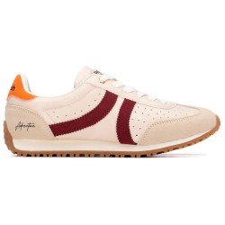 Маратонки Refresh 17618101 trainers - Beige (Bordeaux) маратонки,мъжки,маратонки,дамски,маратонки,refresh,17618101,trainers,beige,(bordeaux)