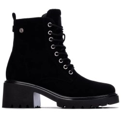 Refresh 17622703 heel booties - Black (Black) дамски,боти,мъжки,боти,refresh,17622703,heel,booties,black,(black)