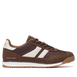 Маратонки Teddy smith 12102103 trainers - Brown (Brown) маратонки,мъжки,маратонки,дамски,маратонки,teddy,smith,12102103,trainers,brown,(brown)