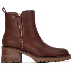 Xti 14608502 heel booties - Brown (Brown) дамски,боти,мъжки,боти,xti,14608502,heel,booties,brown,(brown)