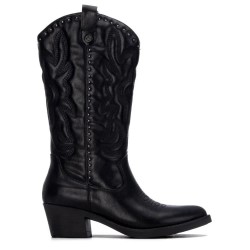 обувки,дамски,боти,мъжки,боти,xti,14619101,heel,boots,black,(black)