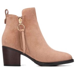 дамски,боти,мъжки,боти,xti,14626102,heel,booties,brown,(taupe)