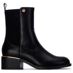 Xti 14636201 heel booties - Black (Black) дамски,боти,мъжки,боти,xti,14636201,heel,booties,black,(black)