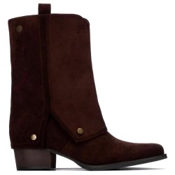 дамски,боти,мъжки,боти,xti,14647802,heel,booties,brown,(brown)