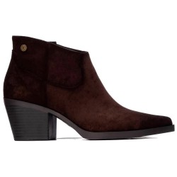 Xti 14651703 heel booties - Brown (Brown) дамски,боти,мъжки,боти,xti,14651703,heel,booties,brown,(brown)