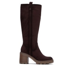 Обувки Refresh 17303304 heel boots - Brown (Brown) обувки,дамски,боти,мъжки,боти,refresh,17303304,heel,boots,brown,(brown)