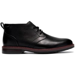 Обувки Clarks shoes Aldwin2 Chukka booties - Black (Black Leather) обувки,дамски,боти,мъжки,боти,clarks,shoes,aldwin2,chukka,booties,black,(black,leather)