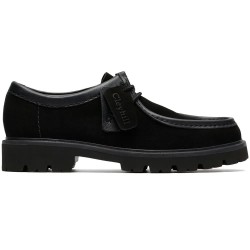 Обувки Clarks shoes Cleyhill Seam shoes - Black (Black Suede) обувки,мъжки,обувки,clarks,shoes,cleyhill,seam,shoes,black,(black,suede)