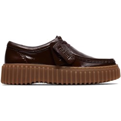Обувки Clarks shoes Torhill Bee shoes - Brown (Dark Brown Pat) обувки,дамски,обувки,clarks,shoes,torhill,bee,shoes,brown,(dark,brown,pat)