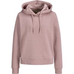 Суичър Jj rebel Vera Basic hoodie - Pink (Woodrose) суичър,дамски,блузи,jj,rebel,vera,basic,hoodie,pink,(woodrose)