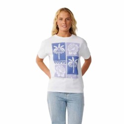 Тениска Rip curl Bossa Nova Relaxed short sleeve T-shirt - White (White) тениска,мъжки,тениски,дамски,тениски,rip,curl,bossa,nova,relaxed,short,sleeve,t,shirt,white,(white)