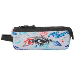 Rip curl BTS 2C pencil case - Multicolor (Light Grey) ученически,принадлежности,rip,curl,bts,2c,pencil,case,multicolor,(light,grey)