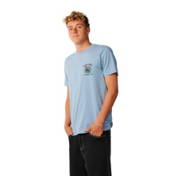 Тениска Rip curl Desti Animals short sleeve T-shirt - Blue (Faded Denim) тениска,мъжки,тениски,дамски,тениски,rip,curl,desti,animals,short,sleeve,t,shirt,blue,(faded,denim)