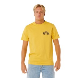 Тениска Rip curl Meo Peniche Pro 26 Event short sleeve T-shirt - Yellow (Ochre) тениска,мъжки,тениски,дамски,тениски,rip,curl,meo,peniche,pro,26,event,short,sleeve,t,shirt,yellow,(ochre)