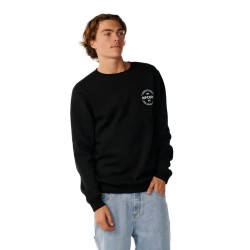 Блуза Rip curl Staple sweatshirt - Black (Black) блуза,мъжки,пуловери,rip,curl,staple,sweatshirt,black,(black)