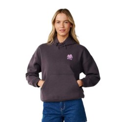 Суичър Rip curl Surf Heritage Puff Print hoodie - Grey (Nine Iron) суичър,дамски,блузи,rip,curl,surf,heritage,puff,print,hoodie,grey,(nine,iron)