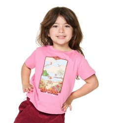 Тениска Rip curl Surf Vista short sleeve T-shirt - Pink (Bright Pink) тениска,мъжки,тениски,дамски,тениски,rip,curl,surf,vista,short,sleeve,t,shirt,pink,(bright,pink)