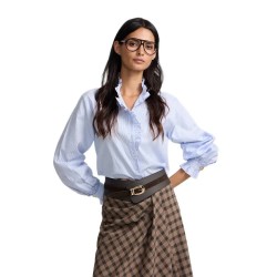 Silbon 205050 shirt - Blue (Sky Blue) дамски,ризи,мъжки,ризи,silbon,205050,shirt,blue,(sky,blue)